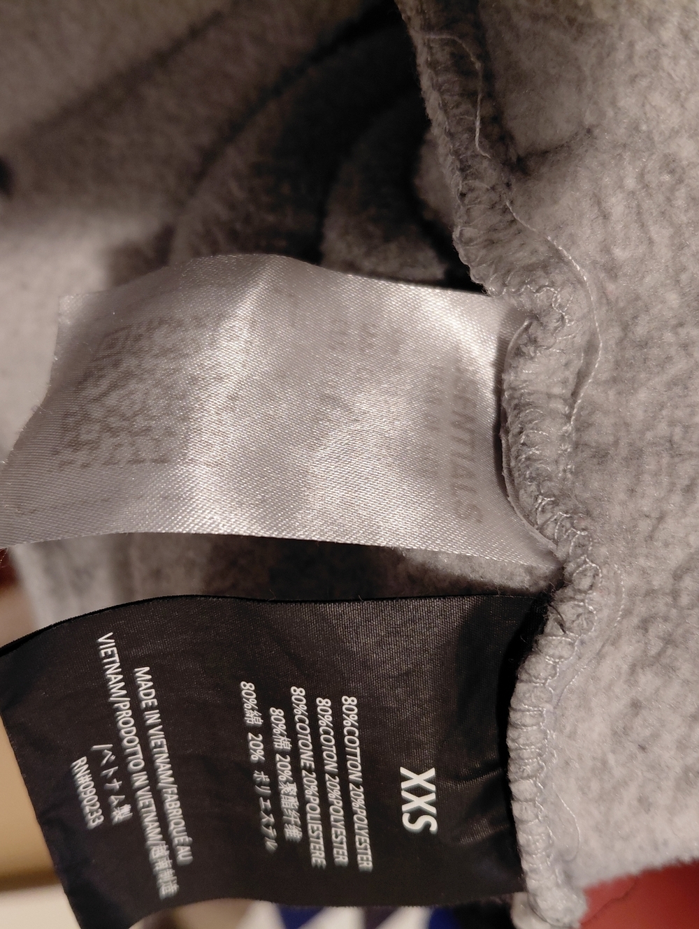 Fear of God Essentials Heather Gray hoodie-size xxs - Picture 5 of 6